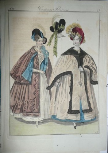 Costumes Parisiens nr 43, 1833 r.